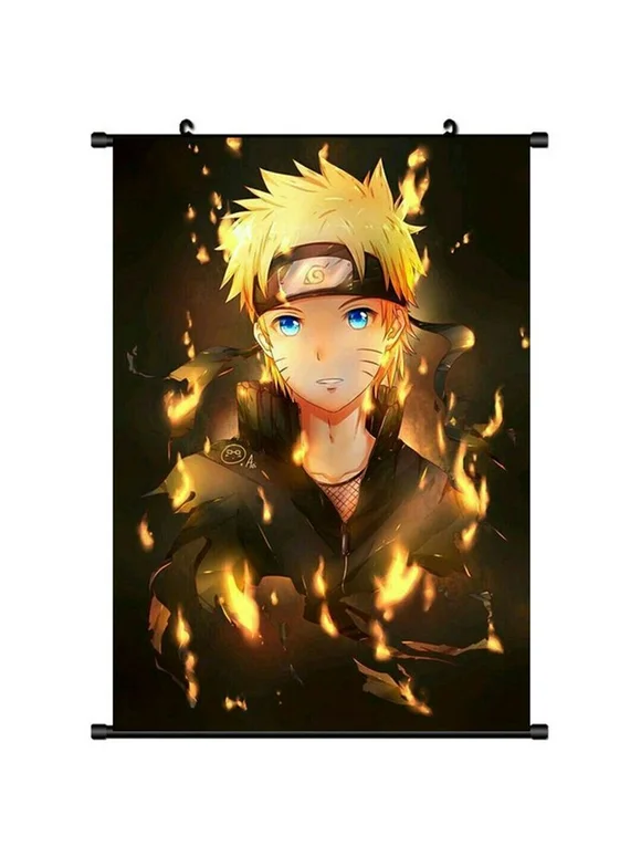Taicanon Naruto Hanging Painting Anime Print Pattern Scroll Poster Cosplay Home Decor