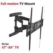 Fleximounts A21 extra wide Full motion Swivel Tilt and Rotate TV Wall Mount Bracket for Most 47"-84" LED LCD and Plasma Flat Screens up to VESA 800 x 600 and 132lbs