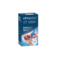 Droplet Genteel Lancing Device- Designed for Less Painful Lancing