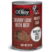 Ol' Roy Savory Loaf with Beef Wet Dog Food, 22 oz
