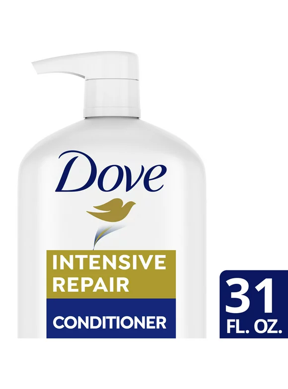 Dove Repairing Deep Conditioner, Nutritive Solutions Intensive Repair with Keratin for All Hair Types, 31 fl oz