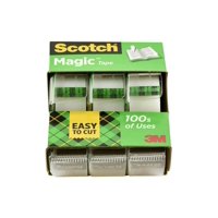 Scotch Magic Tape Dispenser.  in. x 325 in., 3 Dispenser