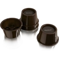 Slipstick 2" Tall Premium Furniture Risers, Chocolate Brown, Set Of 4
