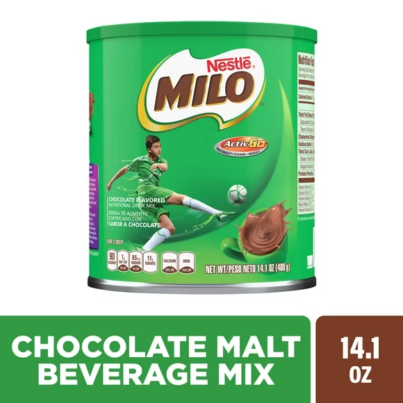 Nestle Milo Active Go Chocolate Malt Powder Drink Mix, 14.1 oz