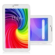 Indigi G4i 7-inch Unlocked 4G LTE QuadCore SmartPhone & TabletPC Android 9 AT&T / T-Mobile (White) + 32gb microSD