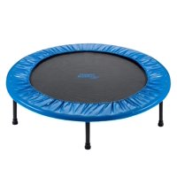 Upper Bounce Rebounder 36-Inch Trampoline, with Carry-on Bag, Blue
