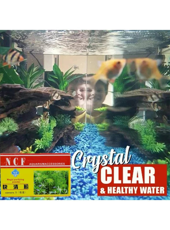 Toyfunny Eco-Aquarium Purifying Powder Algae Repellent Agent Tank Moss Remover Aquarium