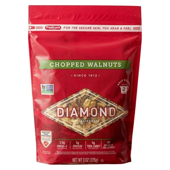 Diamond Walnut Chopped (Pack of 48)