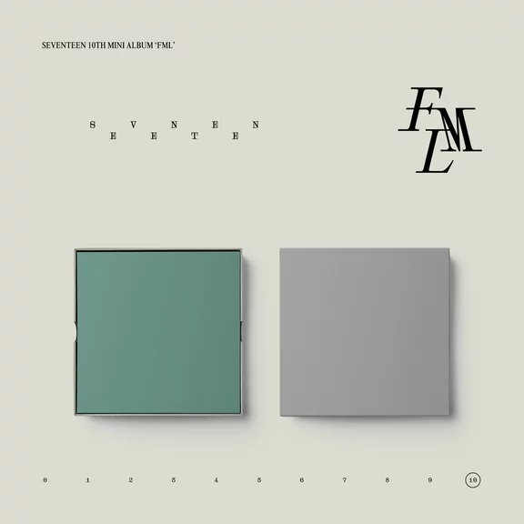 SEVENTEEN 10th Mini Album 'FML' (Fallen, Misfit, Lost) - CD