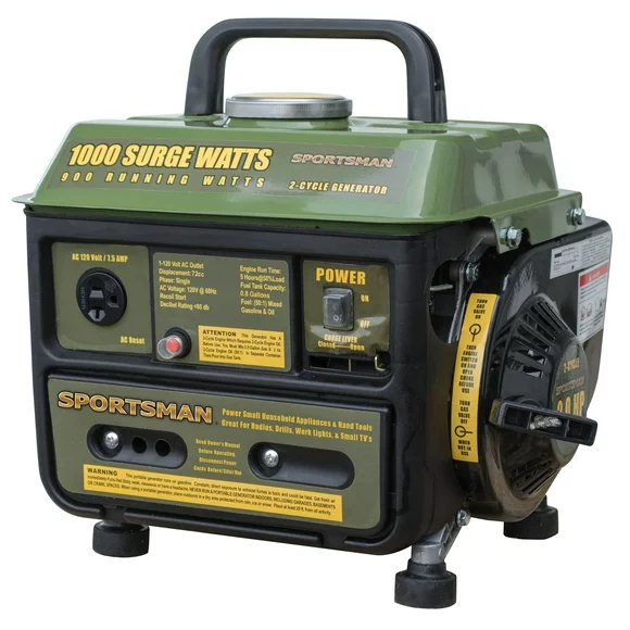 Sportsman  1000 Surge Watt Portable Generator - Not CARB Compliant - 1000 W