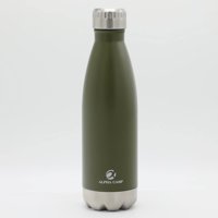 Nature's Lodge 17 OZ Stainless Steel Water Bottle Vacuum Insulated Cola Shape Double Walled