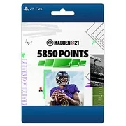 Madden NFL 21: 5850 Madden Points, Electronic Arts, PlayStation [Digital Download]