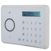 Mgaxyff Password Touch Keypad, Wireless APP Control GSM/PSTN Touch Keypad LCD Display Keyboard Security Alarm 100-240V EU Plug, Home Security Alarm System