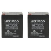 "UPG 12V 5.4Ah 5Ah Battery Razor E100 Electric Scooter & Gas - 2 Pack"