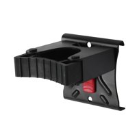 Hyper Tough Quick-Release Mop & Broom Holder for Snap Rail System, Organizer, Wall Mount