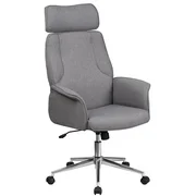 Flash Furniture High Back Executive Swivel Office Chair with Chrome Base