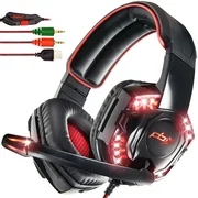 PBX Falcon 5 Elite Gaming Headset | Wired LED Headset with Boom Microphone and Noise-Reduction