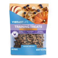 Vibrant Life Superfood Blend Chicken Recipe Training Treats for Dogs, 9 oz