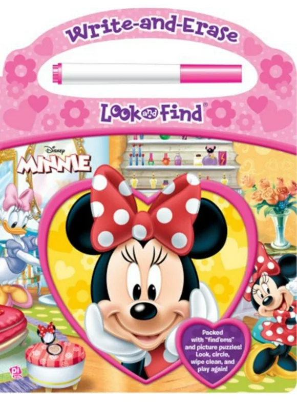 Disney Minnie: Write-And-Erase Look and Find