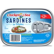 Chicken of the Sea Sardines In Water, 3.75 Ounce (Pack of 18)