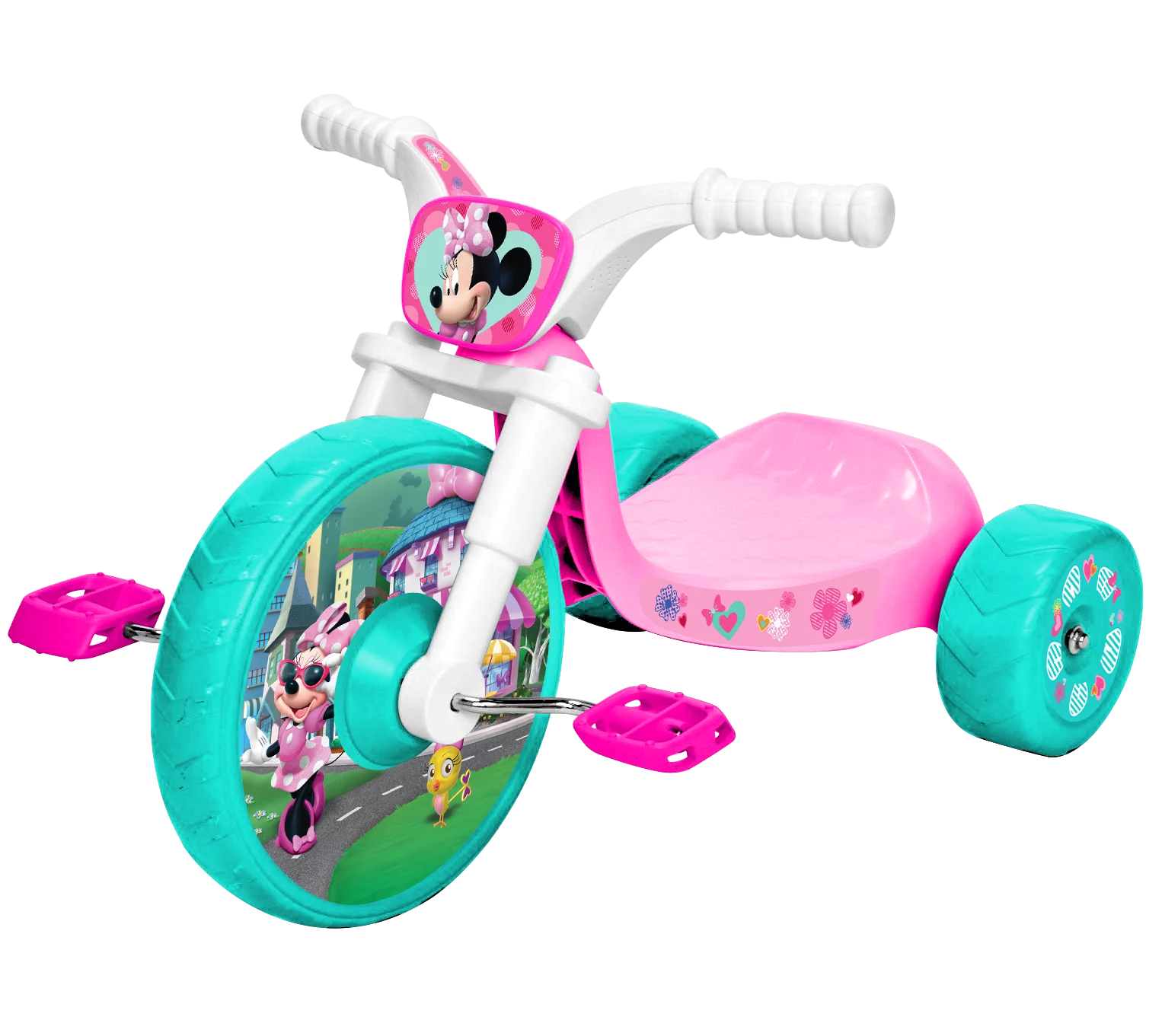 Minnie Mouse 10 inch Pink Fly Wheel Junior Tricycle with Sounds