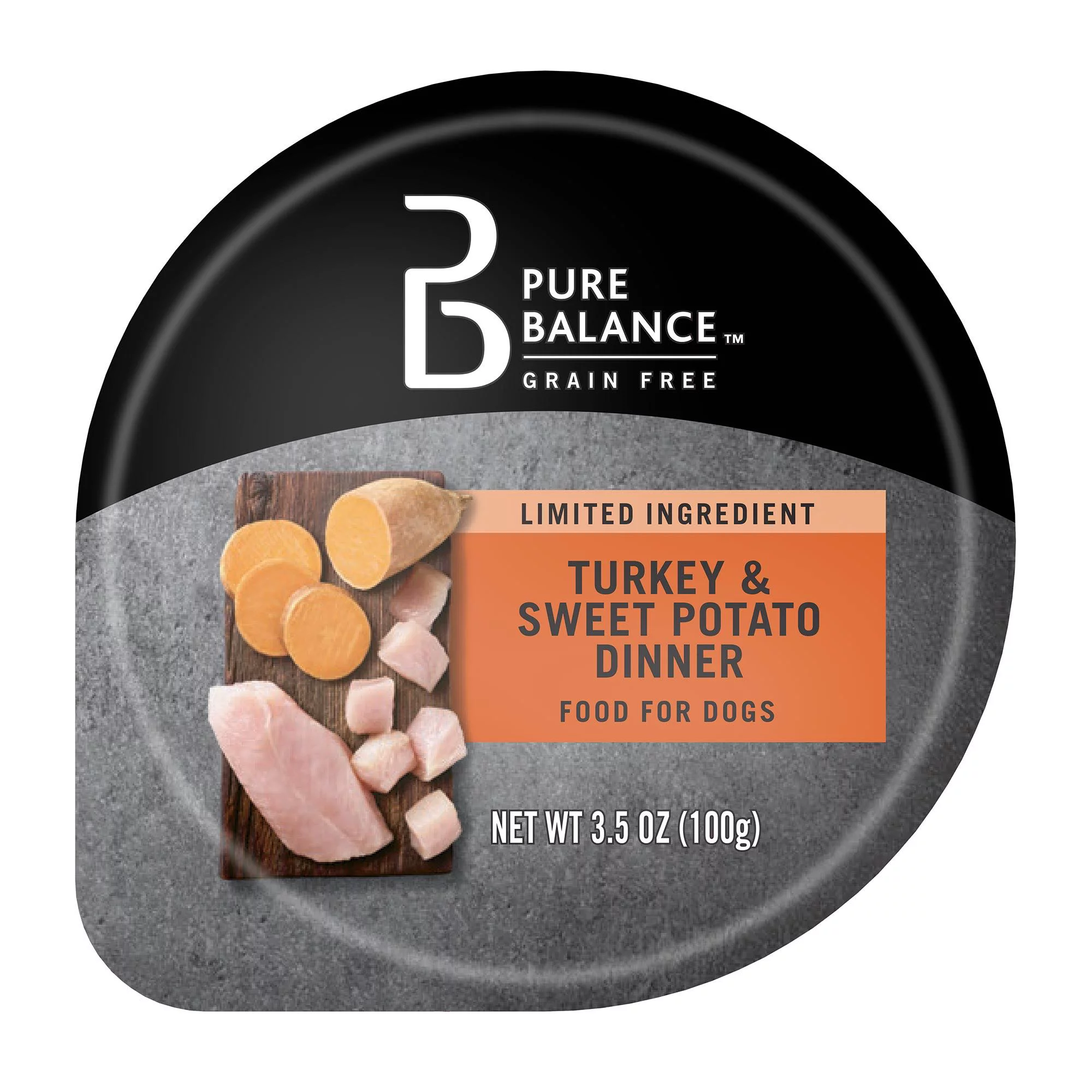 Pure Balance Limited Ingredient Turkey & Potato Recipe Wet Dog Food, 3.5 oz, 12 Count