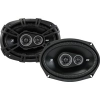 Kicker 43DSC69304 DS 6x9" 360 Watt 3-Way 4-Ohm Car Audio Coaxial Speakers, Pair