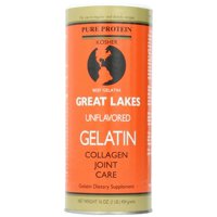Great Lakes Unflavored Beef Gelatin, Kosher, 16 Ounce Can