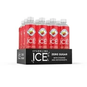 Sparkling Ice Naturally Flavored Sparkling Water, Cherry Limeade 17 Fl Oz, (Pack of 12)