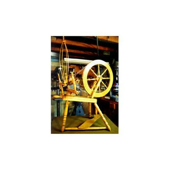 Woodcraft Project Paper Plan to Build Small Spinning Wheel