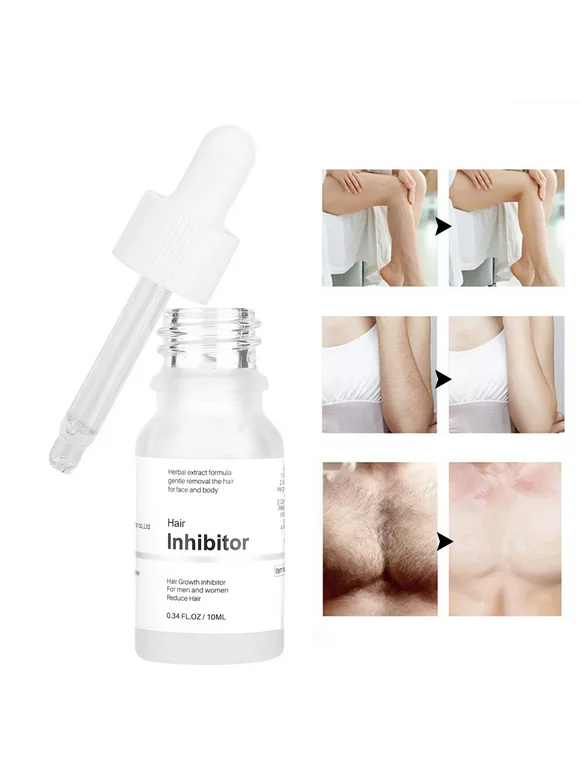 Hair Growth Inhibitor, No Irritation Efficient Easy To Use Permanent Hair Removal, Reliable For Arms Legs Face Back