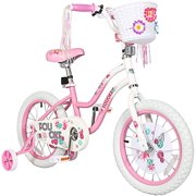 Princess Kids Bike 16 Inch Boys Girls Bike with Training Wheels Kids Bicycle for Toddlers and Children