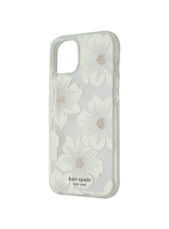 Kate Spade New York Series Case for iPhone 13 / 14 - Hollyhock Floral Clear