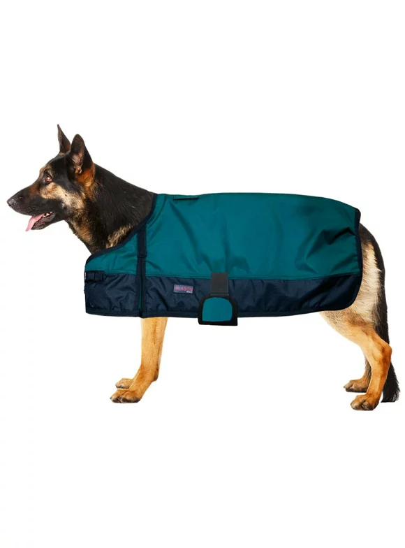 112-L Large Hilason 200 gsm 1200D Winter Turnout Waterproof Dog Blanket Hunter Green