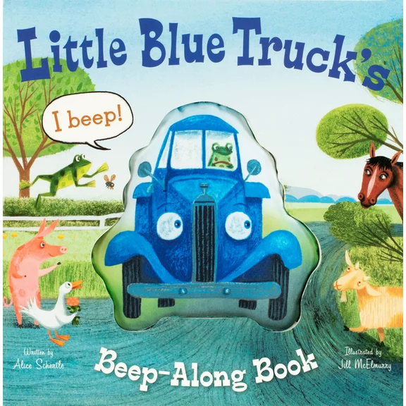 Little Blue Truck's Beep-Along Book (Board book)
