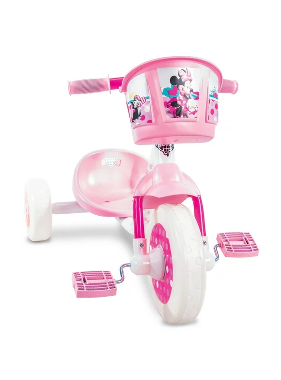 Disney Minnie Girls' 3-Wheel Preschool Pink Tricycle by Huffy 
