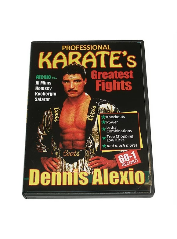 Pro Karate Greatest Fights Dennis Alexio DVD