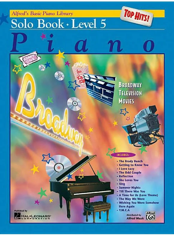 Alfred's Basic Piano Library: Alfred's Basic Piano Library Top Hits! Solo Book, Bk 5 (Paperback)