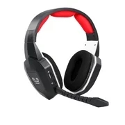 HW-N9U Wireless Gaming Headset 2.4GHz Optical Gaming Headphone Virtual 7.1 Channel Surround Sound Gaming Headset for PS4/PC/Mac