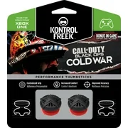 KontrolFreek, Call of Duty: Black Ops Cold War Thumbsticks, Xbox One, Black/Red, 2566-XB1