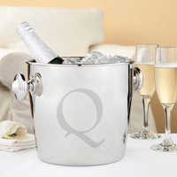 Personalized Your Initial Stainless Steel Champagne Bucket
