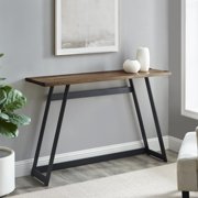 Manor Park Rustic Wood and Metal Console Table - Multiple Colors