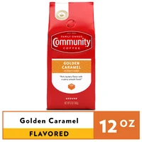 Community Coffee Golden Caramel 12 Ounce Bag