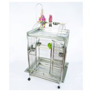 A&E Cage Co. Medium Play Top Bird Cage with Bird Toy Hook