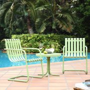 Crosley Furniture Gracie 3-Piece Metal Outdoor Conversation Seating Set