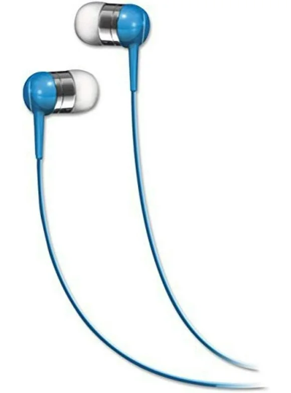 Maxell 190282 Stereo Earbud No Mic - Blue