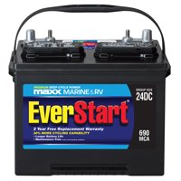 EverStart Maxx Lead Acid Marine & RV Battery, Group Size 24DC