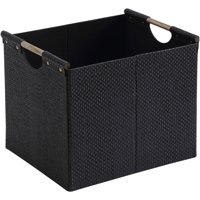 Better Homes and Gardens Woven Storage Bin, Brown, Durable Construction