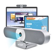 HD Autofocus Webcam 8.0 Mega 4K Video Calling Camera for Laptop Desktop Webcam Build in Noise Reduction Microphone with Fill Light