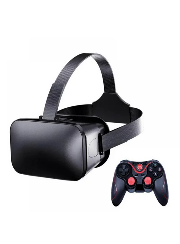 Clearance! Virtual Reality 3D Glasses,VR Glasses Integrated Machine,Headset for 360 Degree Viewing in Smartphone Sports Movie Game Machine Gyro Sensor